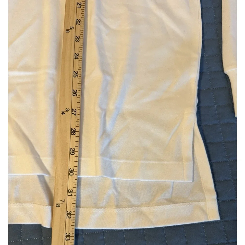 NWT Polo Ralph Lauren Polo Shirt Men XL White Long Sleeve Blue Pony 100% Cotton